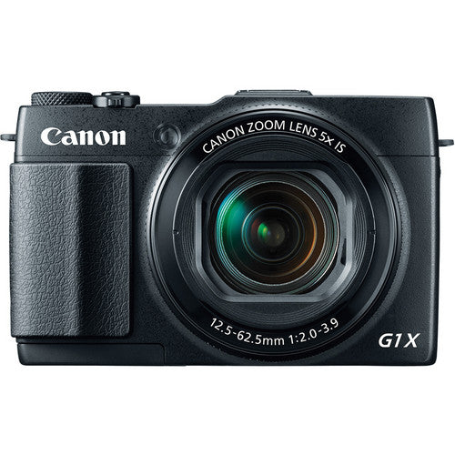 Canon PowerShot G1 X Mark II Digital Camera 5x Optical Zoom + 32GB SD + Spare Battery + Complete Accessory Bundle