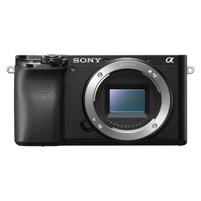 Sony Alpha a6100 Mirrorless Digital Camera with 16-50mm Travelers Kit