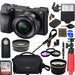 Sony Alpha A6300 4K Mirrorless Camera w/ 16-50mm Power Zoom Lens W/ 32GB ACCESSORY BUNDLE