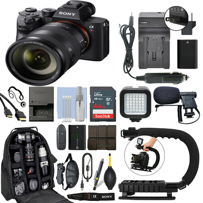 Sony Alpha a7R IV Mirrorless Digital Camera with 24-105mm Lens Kit Supreme Package