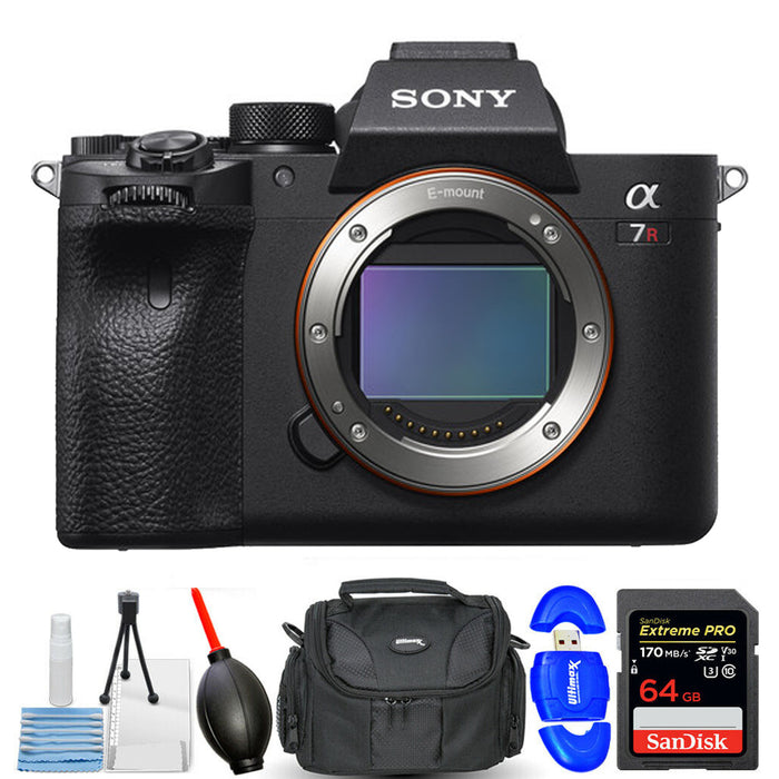 Sony Alpha a7R IV Mirrorless Digital Camera (Body Only) 64GB Starter Bundle