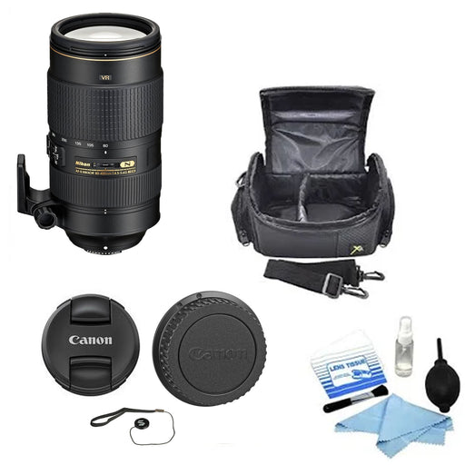 Nikon AF-S NIKKOR 80-400mm f/4.5-5.6G ED VR Lens Professional Bundle