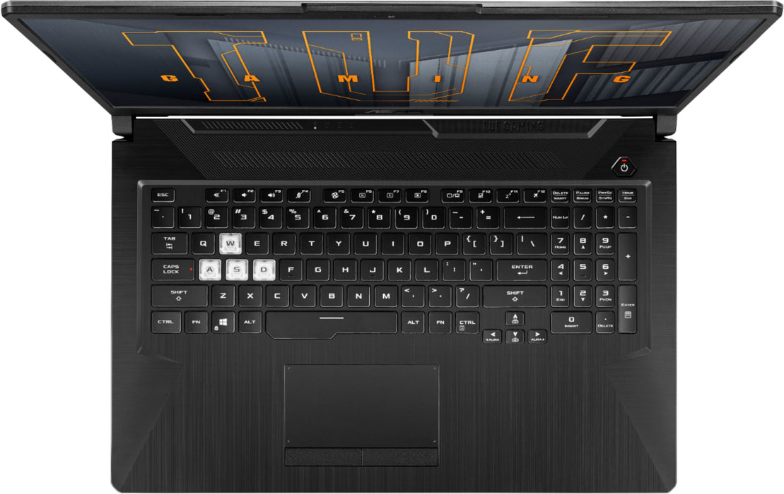 ASUS - TUF Gaming 17.3&quot; Laptop - Intel Core i5 - 8GB Memory - NVIDIA GeForce RTX3050 Ti - 512GB SSD - Eclipse Grey