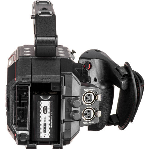 Panasonic AU-EVA1 Compact 5.7K Super 35mm Cinema Camera with Sandisk 256GB Memory Card Essential Package