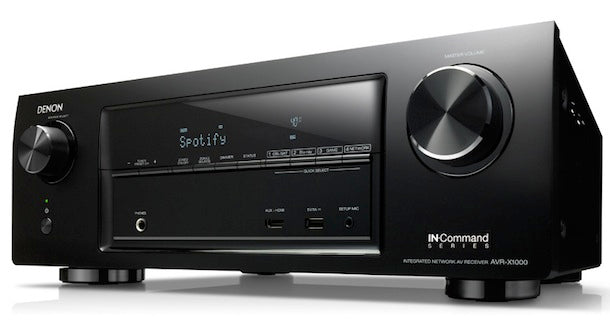 Denon AVR-X1000 IN-Command 7.2-Ch Integrated Network A/V Receiver