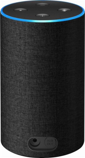 Amazon - Echo (2nd generation) - Charcoal Fabric