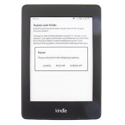 Amazon - Kindle - 6" - 8GB - with a built-in front light - 2014 Old Model - NJ Accessory/Buy Direct & Save