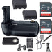 Canon BG-E22 Battery Grip with 2x Sandisk 64GB Memory Cards Bundle