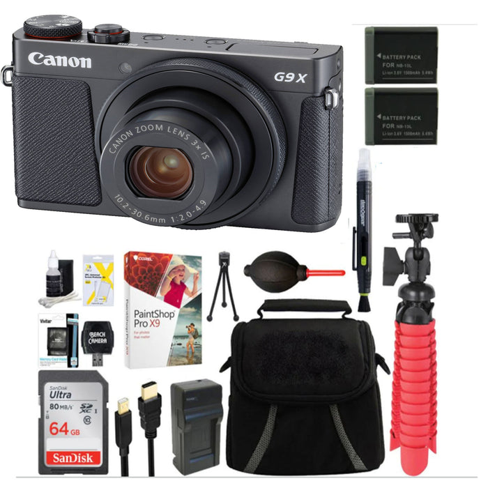 Canon PowerShot G7 X Mark II Digital Camera Basic Bundle 