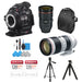 Canon EOS C100 Cinema Camera w/Canon 24-70mm &amp; 70-200mm Lens Bundle
