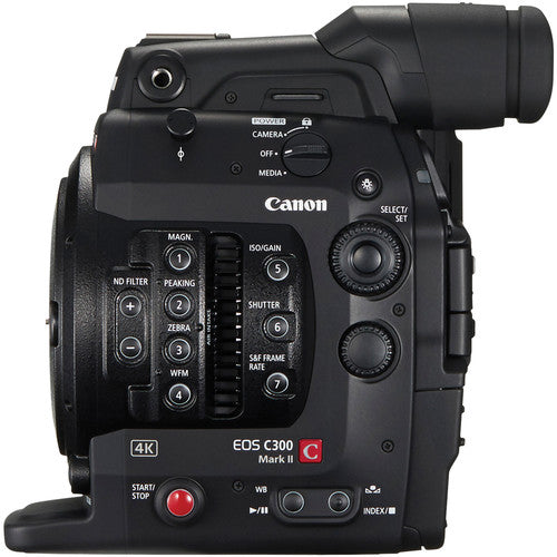 Canon Cinema EOS C300 Mark II Camcorder Body (PL Lens Mount) with Essential Video Starter Bundle