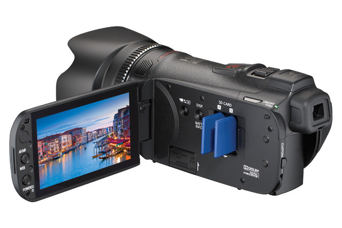 Canon VIXIA GX10 UHD 4K Camcorder Supreme Bundle with 128GB SDXC Card &amp; 160 LED