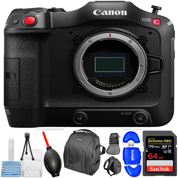 Canon EOS C70 Cinema Camera (RF Lens Mount) Starter Bundle