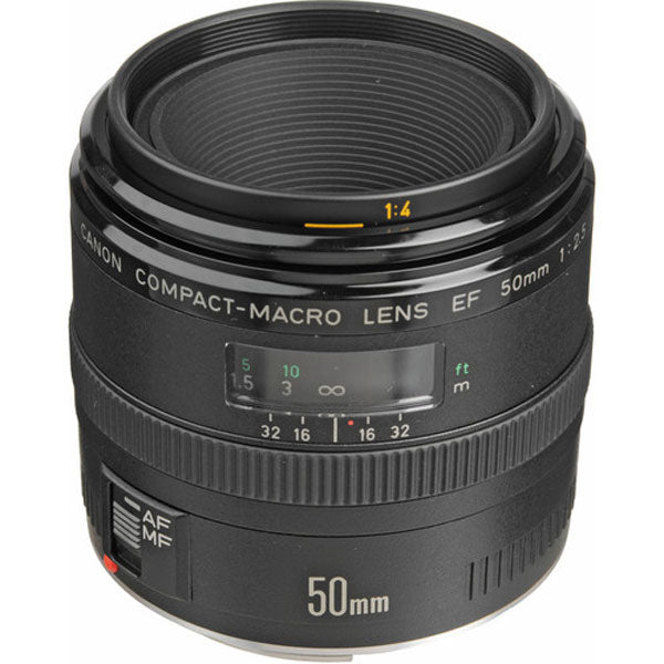 Canon 50mm f/2.5 EF Macro Autofocus Lens | NJ Accessory/Buy Direct ...