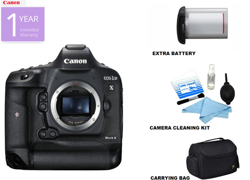 Canon EOS-1D X Mark II DSLR Camera (Body Only) Starter Kit