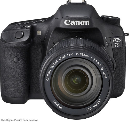 Canon EOS 7D SLR Digital Camera with EF-S 15-85mm f/3.5-5.6 IS USM