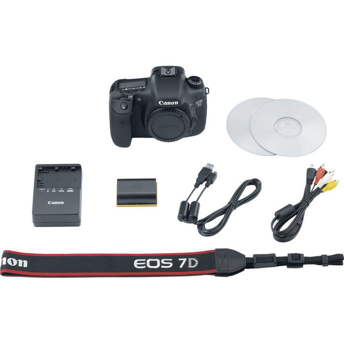 Canon EOS 7D SLR Digital Camera with EF-S 15-85mm f/3.5-5.6 IS USM Lens