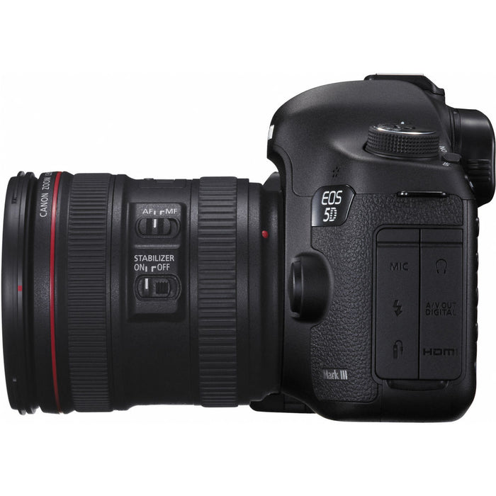 Canon EOS 5D Mark III / IV 22.3 MP Digital SLR Camera and 24-70mm f/4L is Lens 32GB Bundle