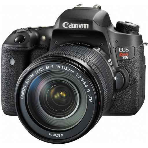 Canon EOS Rebel T6s DSLR w/ EF-S 18-135mm f/3.5-5.6 IS STM Lens
