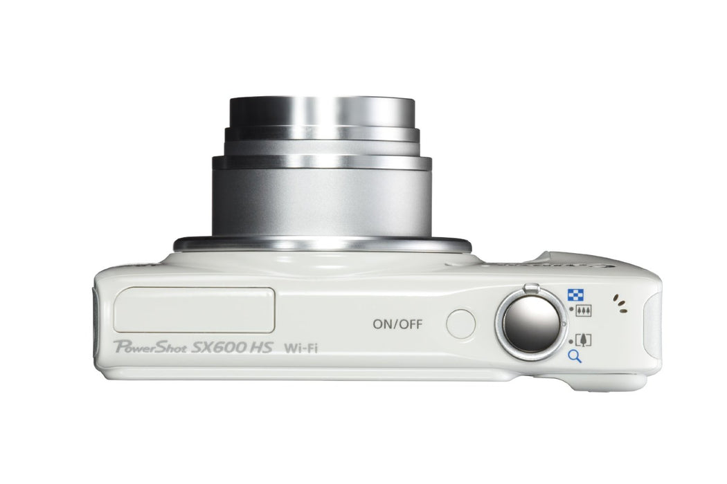 Canon PowerShot SX600 HS Digital Camera (White) | NJ Accessory/Buy ...
