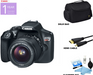 Canon EOS Rebel T6/2000D DSLR Camera with 18-55mm Lens with Case | HDMI Cable &amp; Cleaning Kit Package
