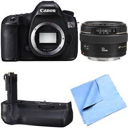 Canon EOS 5DS R 50.6MP Digital SLR Camera (Body Only) &amp; Sigma 24-35mm Lens Power Bundle