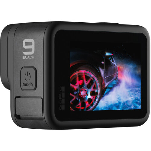 GoPro HERO9 Black with Waterproof Housing + Glass Screen Protector + Silicone Case + Carrying Case + Lens Caps + Color Correction Filters