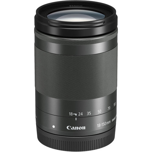 Canon EF-M 18-150mm f/3.5-6.3 IS STM Lens - with CLEANING &amp; FILTER KIT