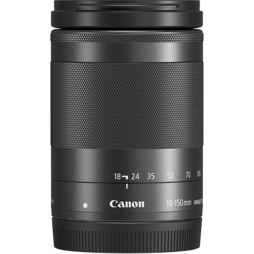 Canon EF-M 18-150mm f/3.5-6.3 IS STM Lens WITH Complete Lens Filter Accessory Kit