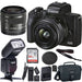 Canon EOS M50 Mark II Mirrorless Digital Camera with 15-45mm Lens (Black) Professional Flash Bundle