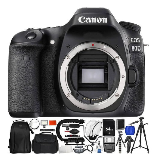 Canon EOS 80D DSLR Camera (Body Only) - Pro Bundle