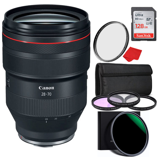Canon RF 28-70mm f/2L USM Lens with Professional 95mm Filters Bundle