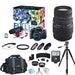 Canon EOS Rebel T6i/800D DSLR Camera with 18-55mm and 70-300mm Lens Bundle