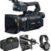 Canon XF400 4K UHD 60P Camcorder with Dual-Pixel Autofocus &amp; Arco Video Bag | XM-55 Microphone &amp; Sony MDR-7506 Headphone Bundle