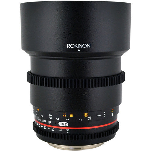 Rokinon 85mm T1.5 Cine AS IF UMC Lens for Micro Four Thirds