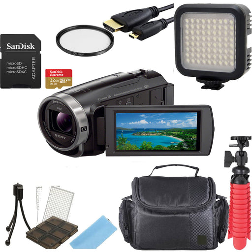 Sony HDR-CX675 Full HD Handycam Camcorder Starter Package