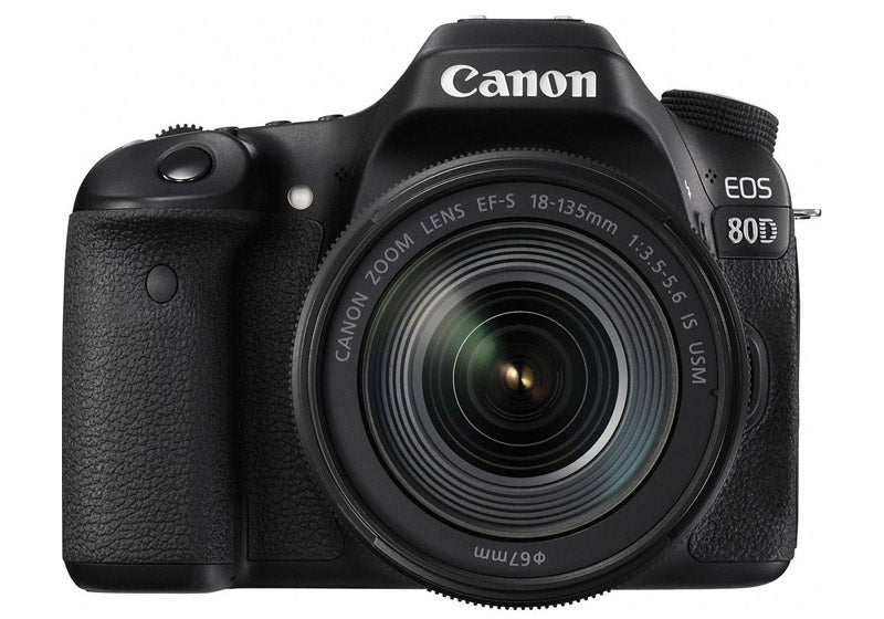 Canon EOS 80D DSLR Camera with 18-135mm Lens Basic Kit
