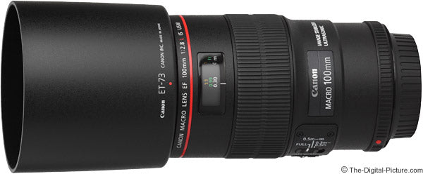 Canon EF 100mm f/2.8L Macro IS USM Lens with Accessory Bundle | NJ