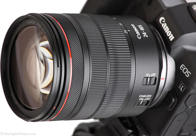 Canon RF 24-105mm f/4L IS USM Lens Essential Flash Kit