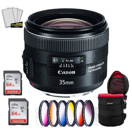 Canon EF 35mm f/2 IS USM Professional Kit