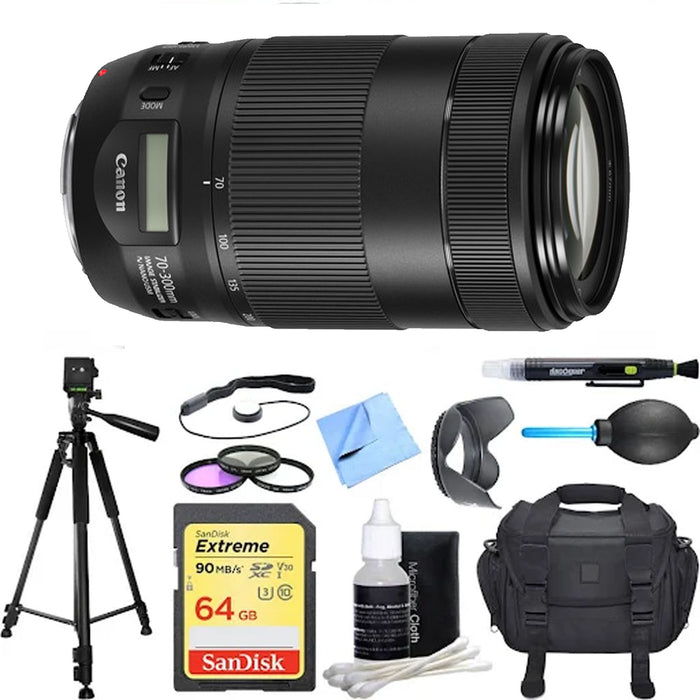 Canon EF 70-300mm f/4-5.6 IS II USM Lens With 64GB And More | NJ