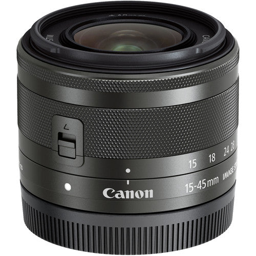 Canon EF-M 15-45mm f/3.5-6.3 IS STM Lens -Brown Box