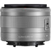 Canon EF-M 15-45mm f/3.5-6.3 IS STM Lens (Silver)