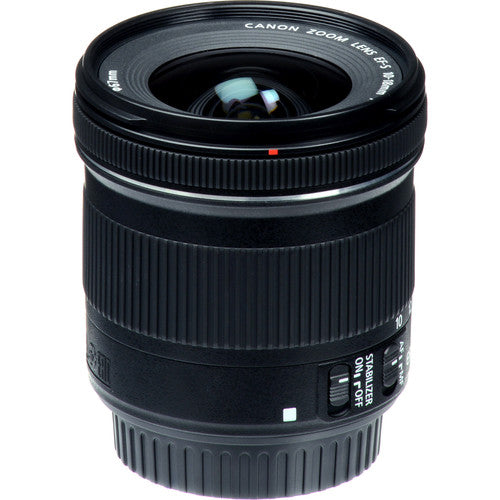 Canon EF-S 10-18mm f/4.5-5.6 IS STM Lens w/ Canon DSLR Cameras