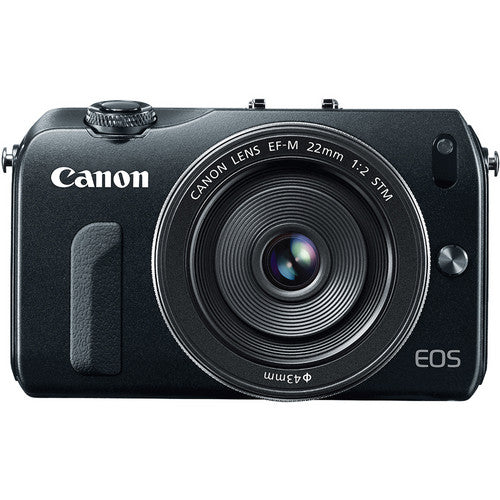 Canon EOS-M Mirrorless Digital Camera with EF-M 22mm f/2 STM Lens usa