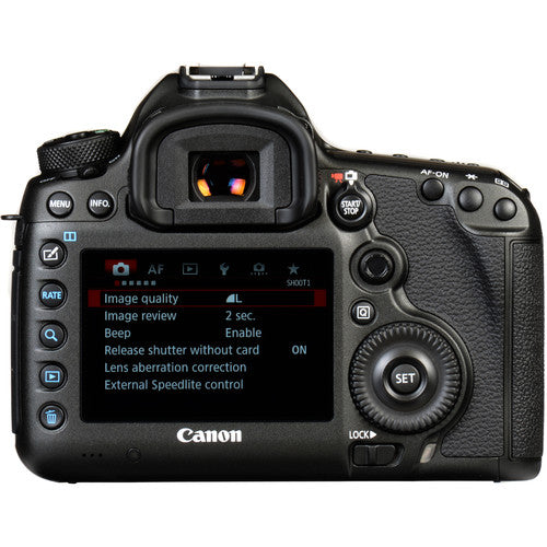 Canon EOS 5DS R DSLR Camera Bundle W Canon EF 24-105mm f/4L Is USM Lens + Tamron Zoom Telephoto AF 70-300mm AF + 32 GB Memory Card
