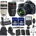 Canon EOS 5D Mark III / IV 22.3 MP CMOS 1080p HD Camera Bundle with EF 24-105mm f/4 L IS USM Lens and Accessory Kit (15 Items)