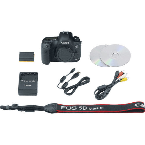 Canon EOS 5D Mark III / IV 22.3 MP Full Frame CMOS Digital SLR Camera Body Super Bundle