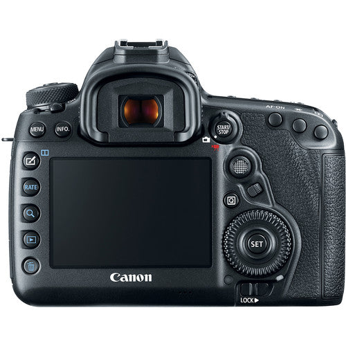 Canon Eos 5D Mark IV Digital SLR Camera with Canon EF 50mm f/1.8 STM Lens + Tamron 70-300mm f/4-5.6 AF Lens + Accessory Bundle