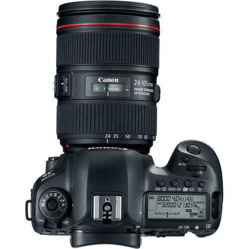 Canon EOS 5D Mark IV DSLR Camera EF 24-105mm f/4L IS II USM Lens Stater Bundle